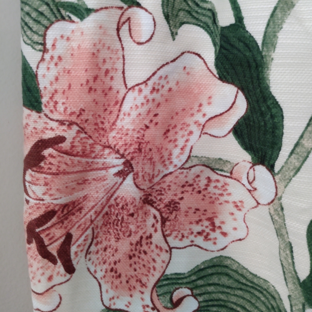 Ann Taylor floral lilies cotton pencil skirt - Picture 8 of 8